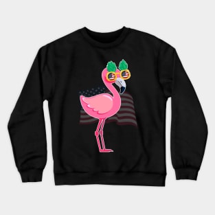 Cute Flamingo Flag Shirt Tank Top For Men Women Tank Top Crewneck Sweatshirt